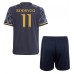 Real Madrid Rodrygo Goes #11 Babykleding Uitshirt Kinderen 2023-24 Korte Mouwen (+ korte broeken)